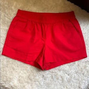 Red shorts